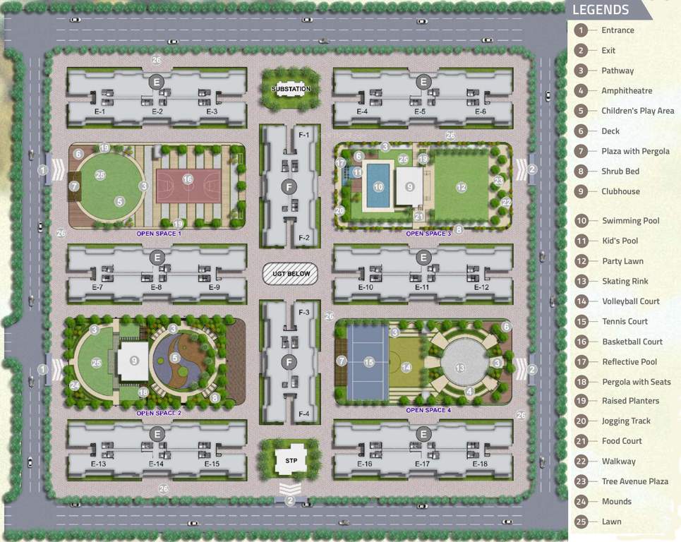  ivy apartments Images for Layout Plan of Kolte Patil IVY Apartments