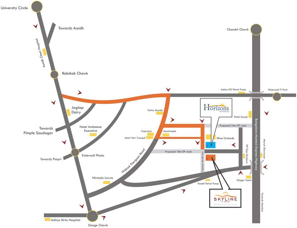  horizons Images for Location Plan of Adi Horizons