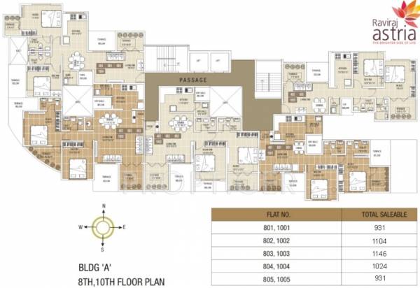 Images for Cluster Plan of Raviraj Astria