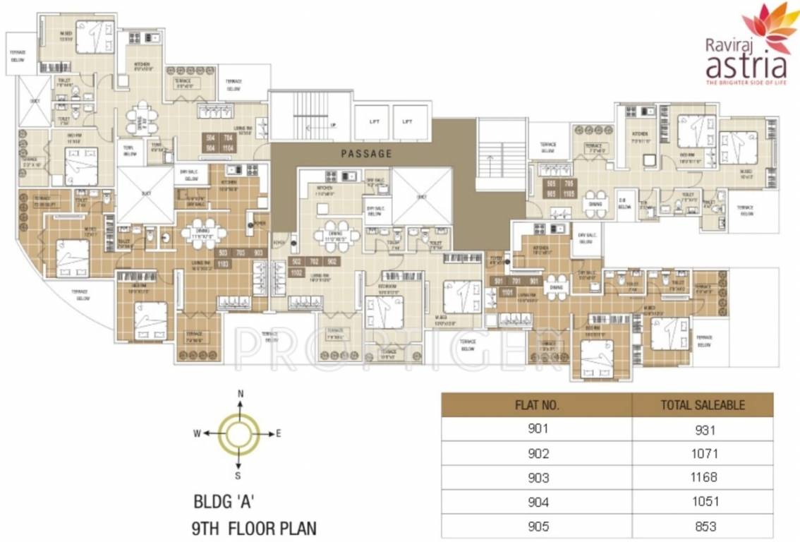 Images for Cluster Plan of Raviraj Astria