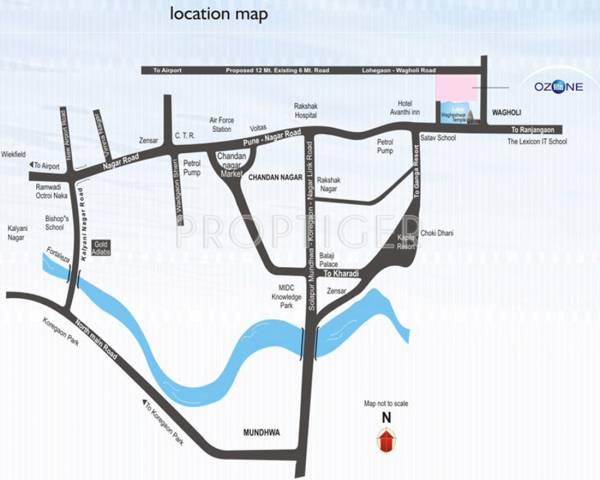 Images for Location Plan of Raviraj Realty Ozone Villas