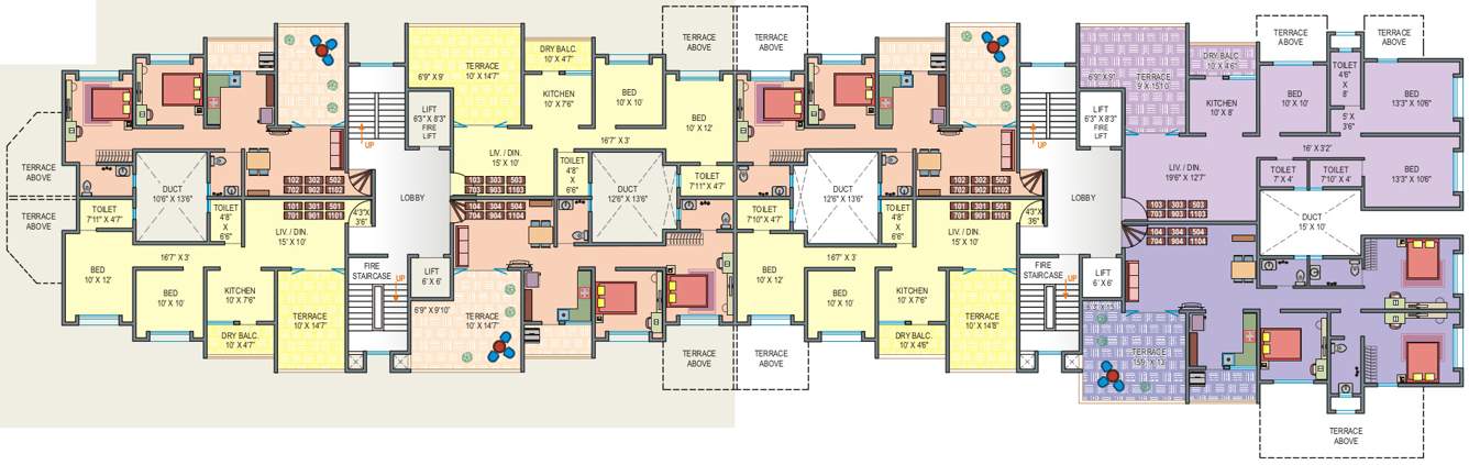  goldcoast Images for Cluster Plan of Karan Developers Goldcoast