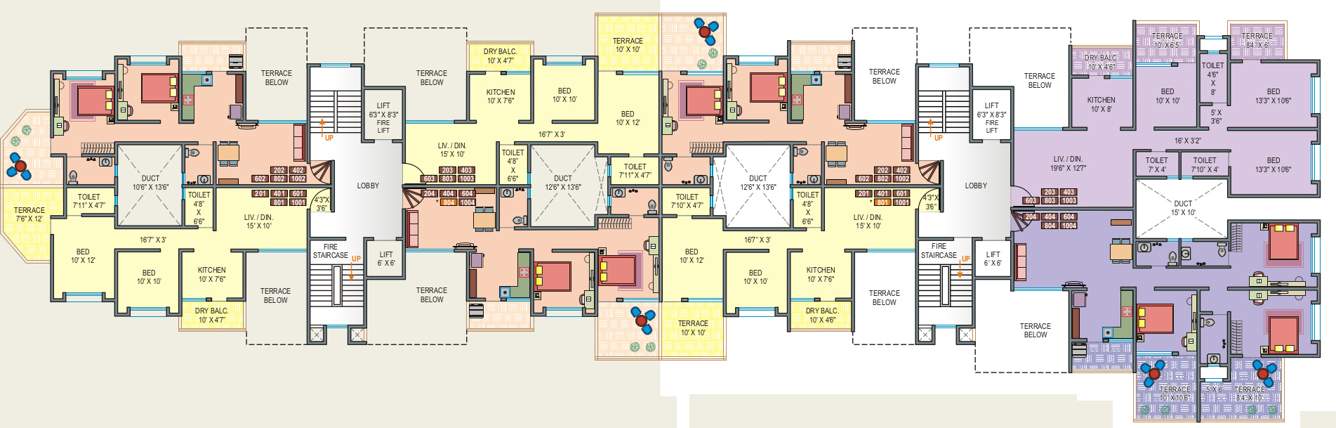  goldcoast Images for Cluster Plan of Karan Developers Goldcoast