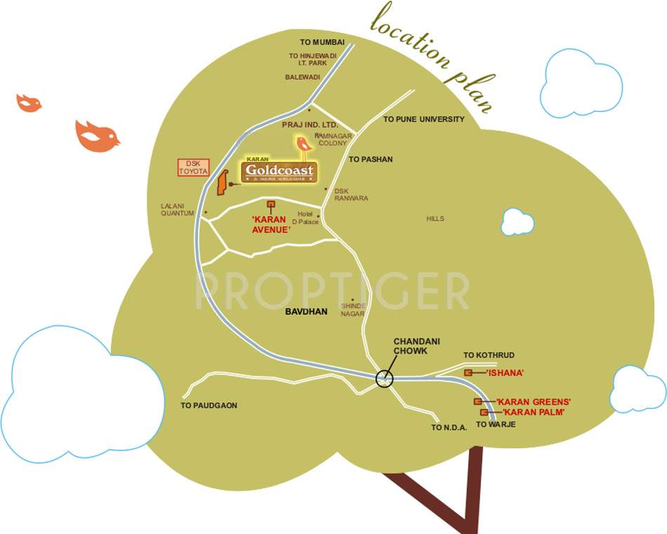 goldcoast Images for Location Plan of Karan Developers Goldcoast