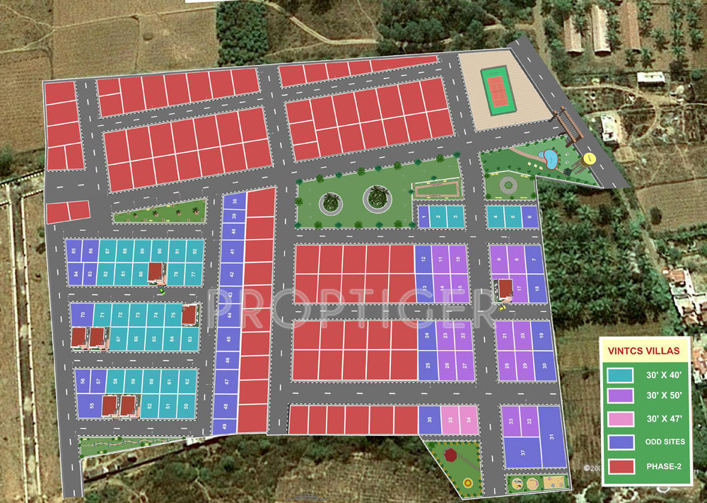 vintcs construction sanguine homes Master Plan
