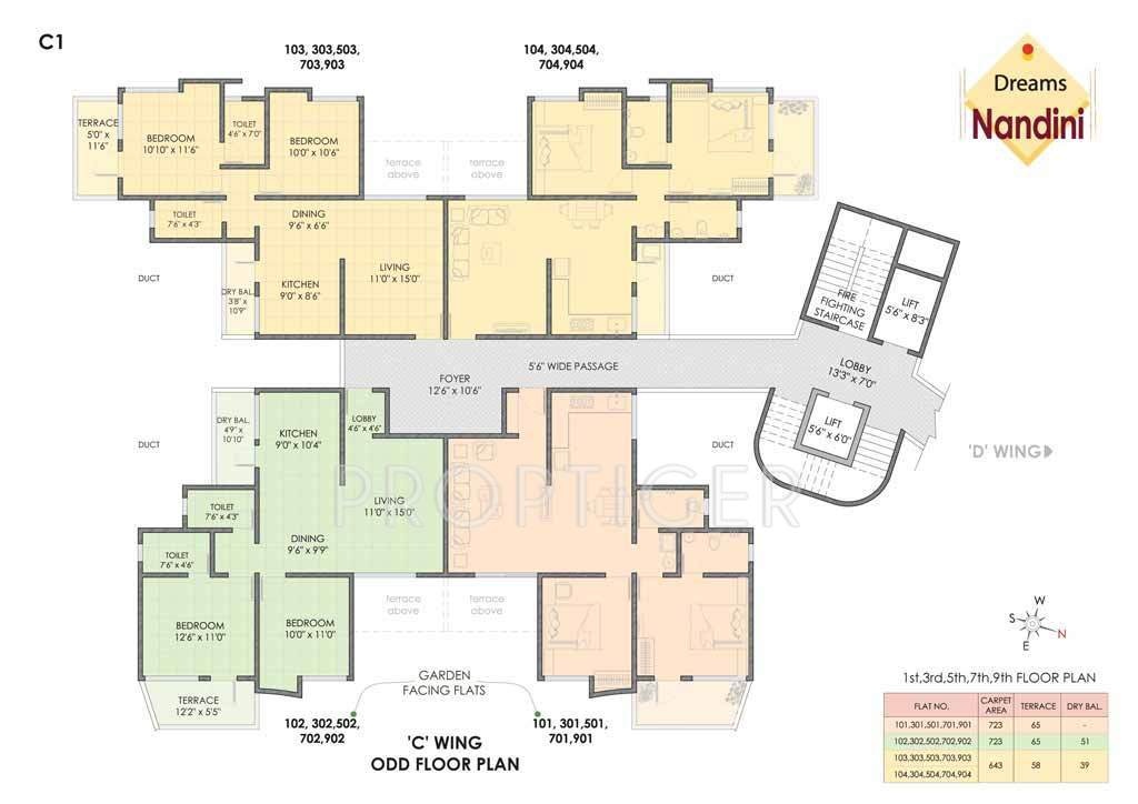Images for Cluster Plan of Dreams Nandini