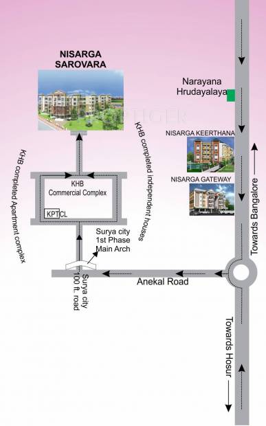 Images for Location Plan of Nisarga Sarovara