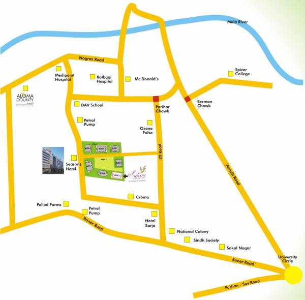 Images for Location Plan of Naiknavare Housing Sylvan Premium Images for Location Plan of Naiknavare Housing Sylvan Premium