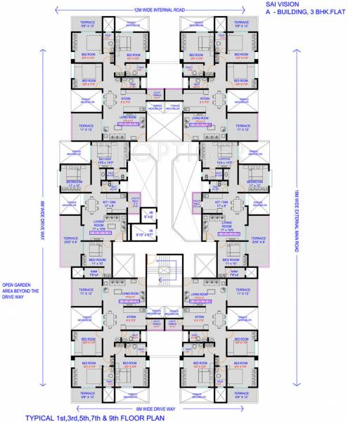 Images for Cluster Plan of Wadhwani Constructions Sai Vision