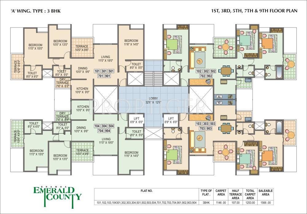 Images for Cluster Plan of BramhaCorp Emerald County