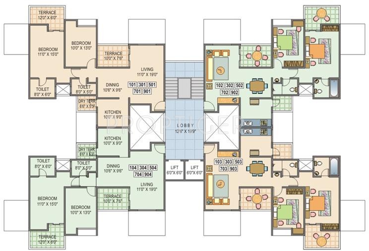 Images for Cluster Plan of BramhaCorp Emerald County