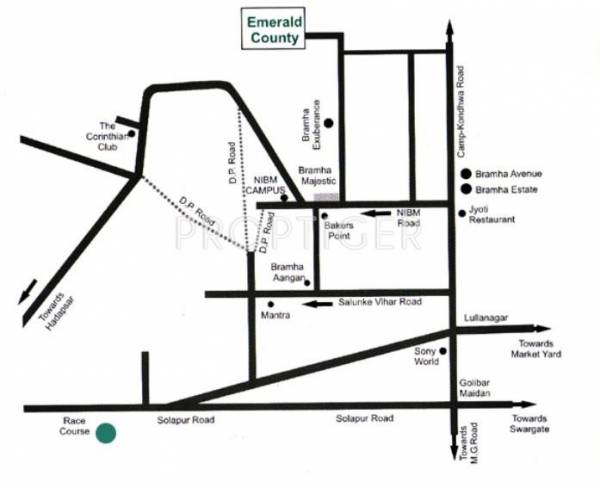Images for Location Plan of BramhaCorp Emerald County