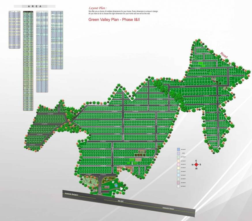 Images for Layout Plan of NBR Green Valley