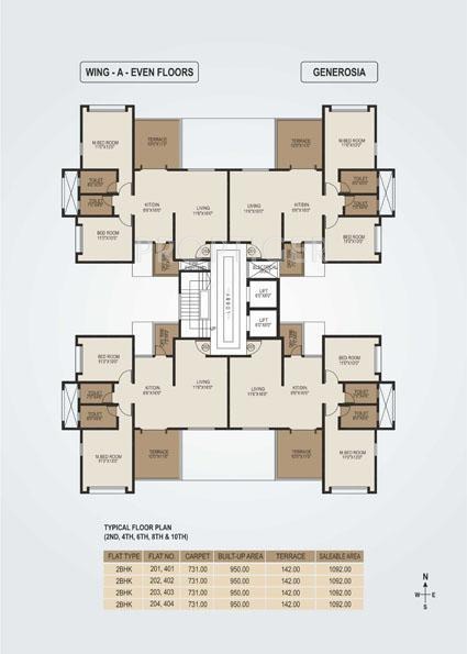 Images for Cluster Plan of Shree Balaji Generosia