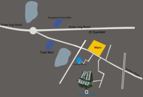 Images for Location Plan of Vaishnavi Commune