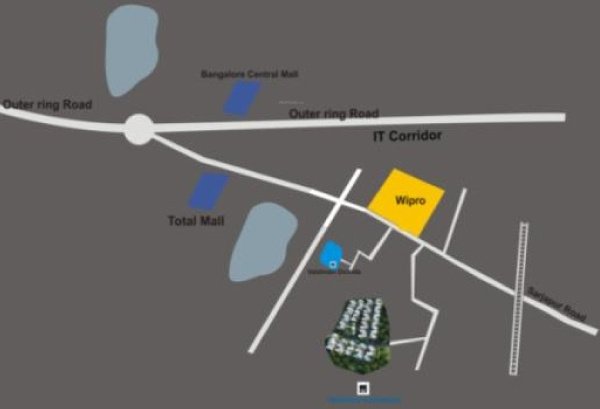 Images for Location Plan of Vaishnavi Commune