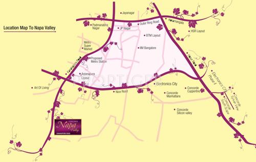  napa-valley Images for Location Plan of Concorde Napa Valley