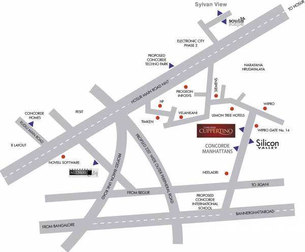 Images for Location Plan of Concorde Cuppertino