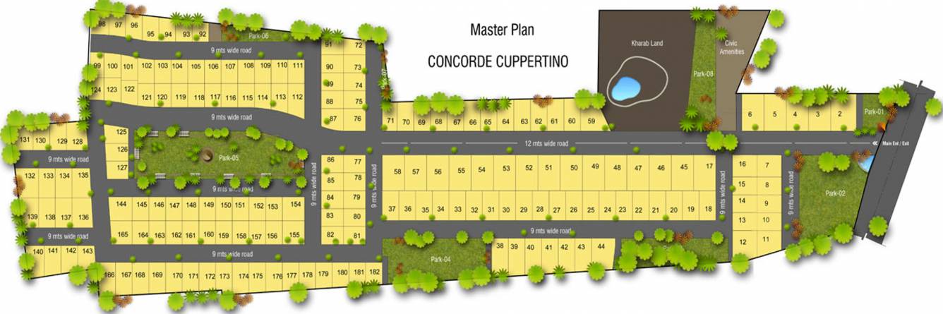Images for Master Plan of Concorde Cuppertino