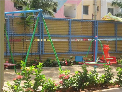 Children's play area south-scape Children's play area