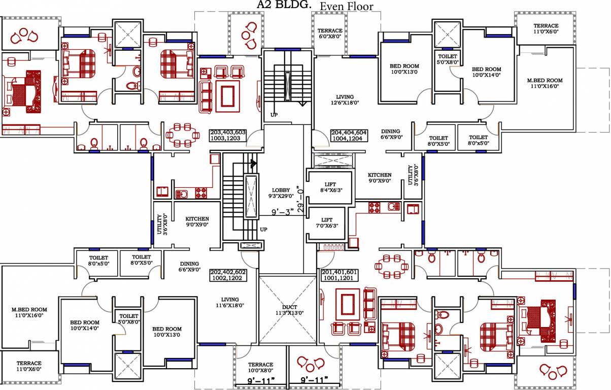 ethos Images for Cluster Plan of Nyati Group Ethos