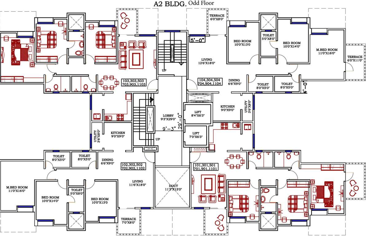 ethos Images for Cluster Plan of Nyati Group Ethos