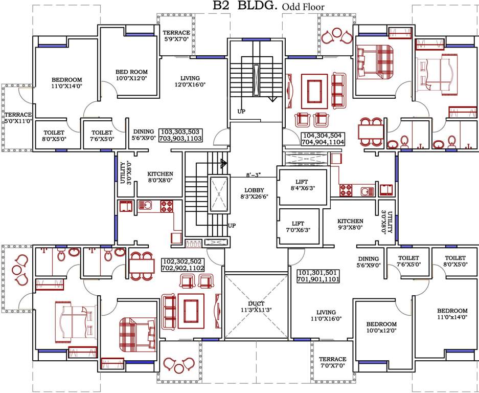 ethos Images for Cluster Plan of Nyati Group Ethos