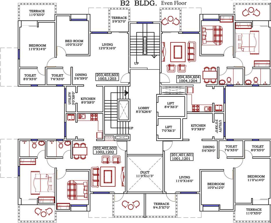 ethos Images for Cluster Plan of Nyati Group Ethos