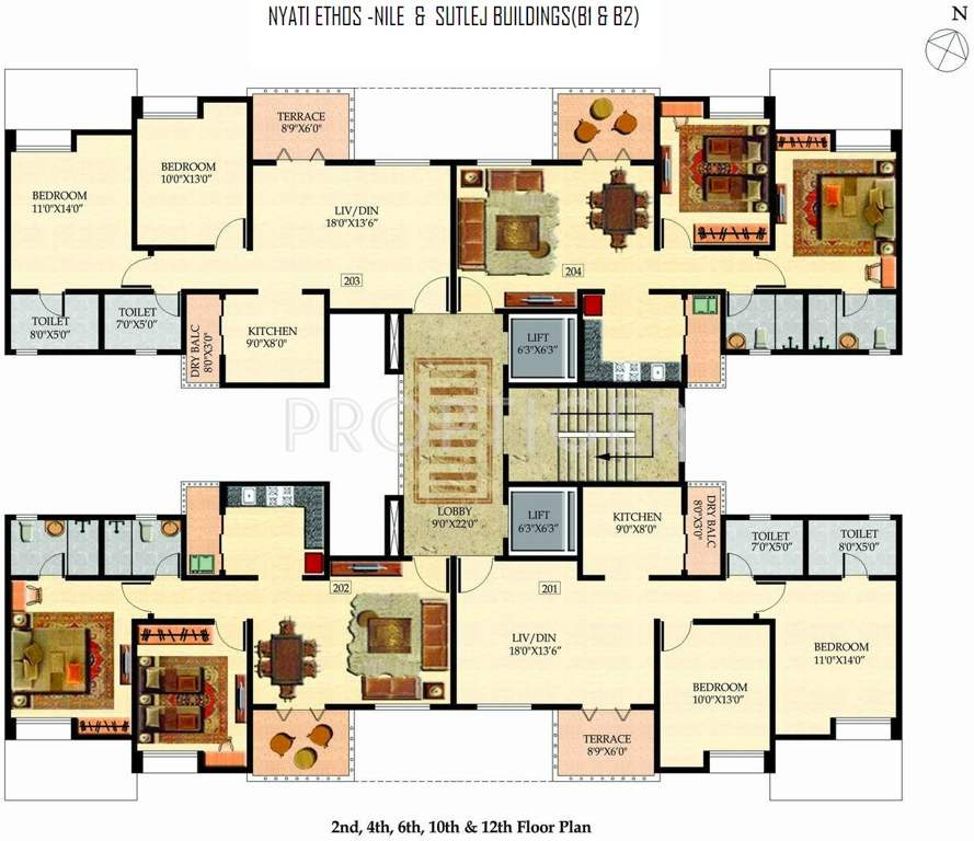 ethos Images for Cluster Plan of Nyati Group Ethos