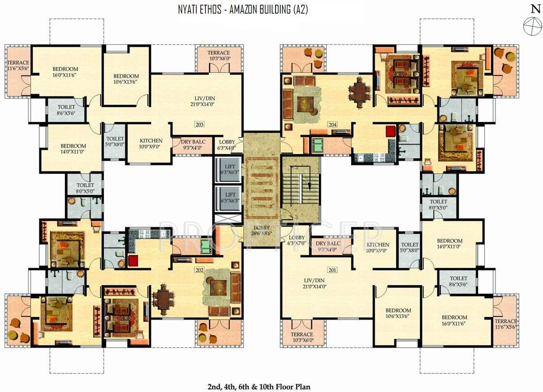 ethos Images for Cluster Plan of Nyati Group Ethos