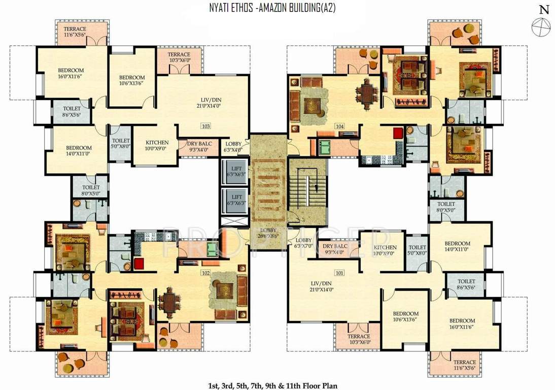ethos Images for Cluster Plan of Nyati Group Ethos
