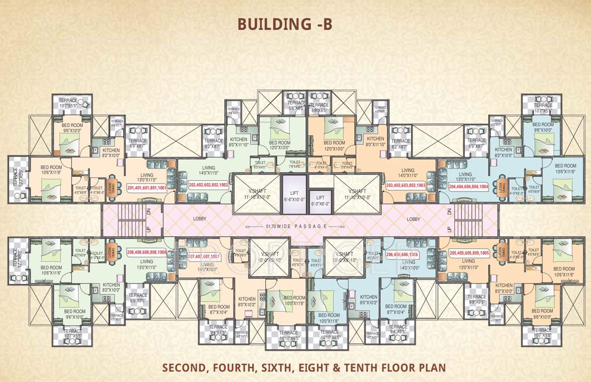 panorama Images for Cluster Plan of Polite Panorama