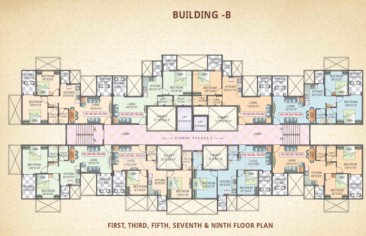 panorama Images for Cluster Plan of Polite Panorama