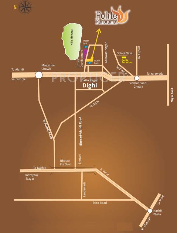 panorama Images for Location Plan of Polite Panorama