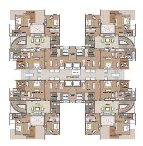  white-meadows Cluster Plan