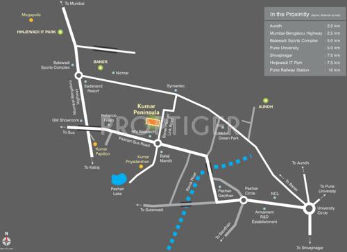  peninsula Images for Location Plan of Kumar Peninsula