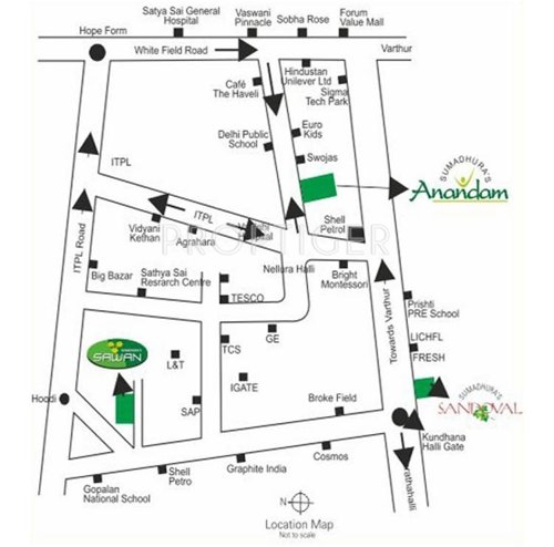  anandam Images for Location Plan of Sumadhura Anandam