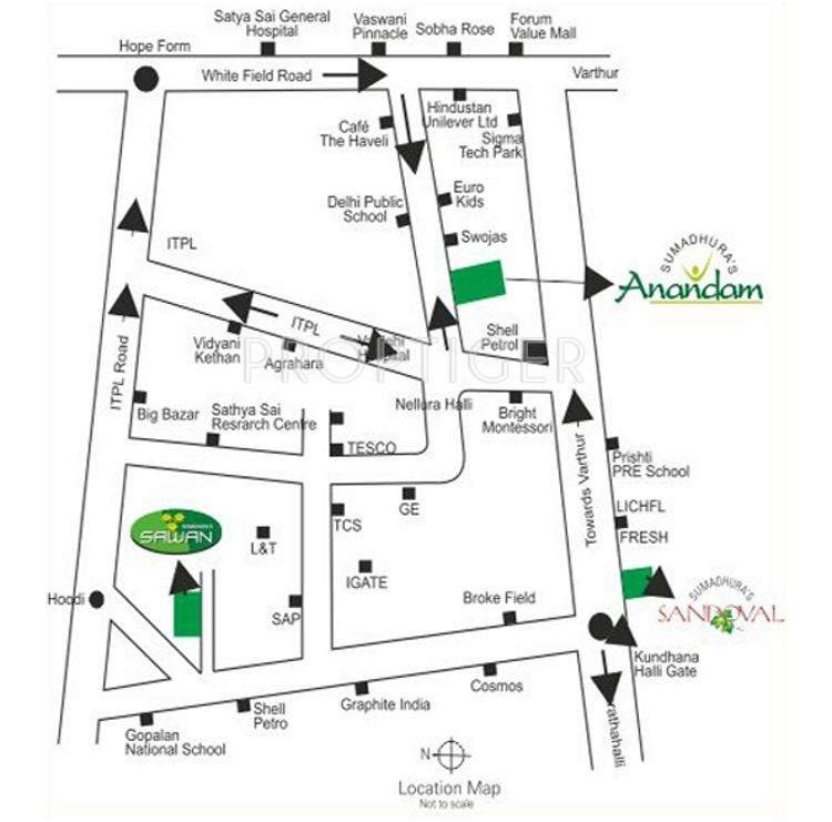  anandam Images for Location Plan of Sumadhura Anandam