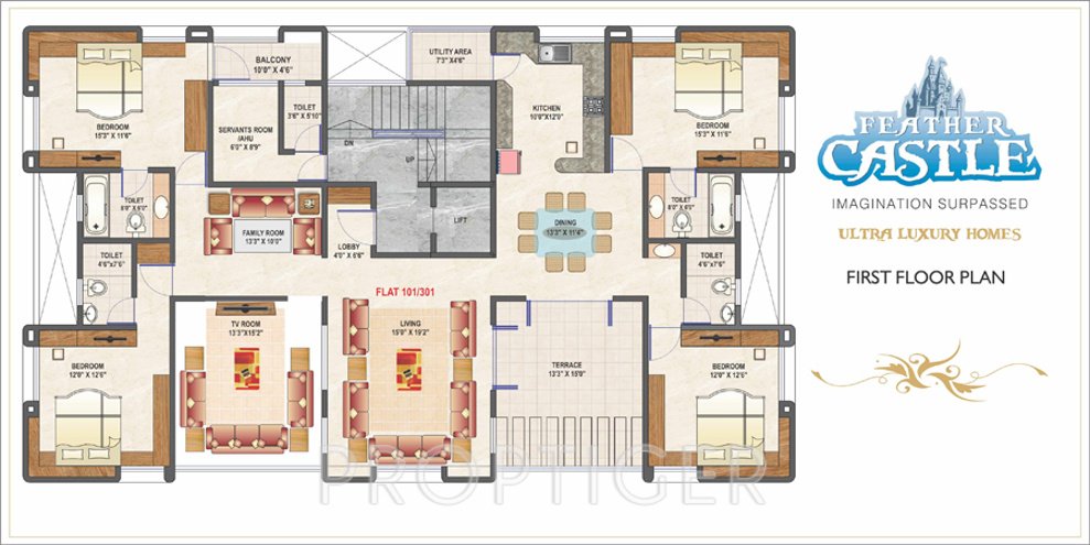Images for Cluster Plan of Mittal Feather Castle