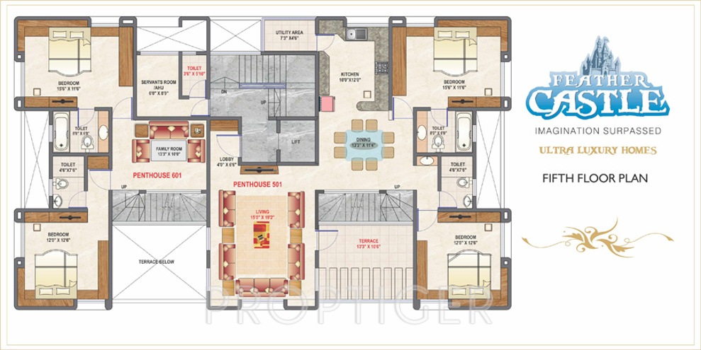 Images for Cluster Plan of Mittal Feather Castle