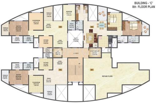  petals Images for Cluster Plan of Mittal Petals