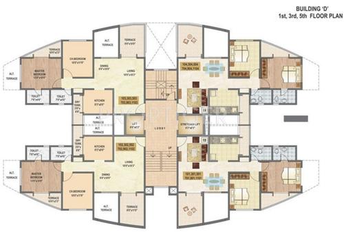  petals Images for Cluster Plan of Mittal Petals