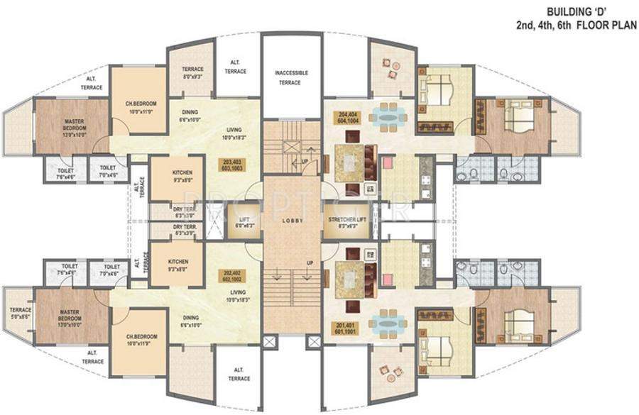  petals Images for Cluster Plan of Mittal Petals