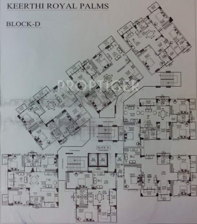 royal palms Images for Cluster Plan of Keerthi Royal Palms