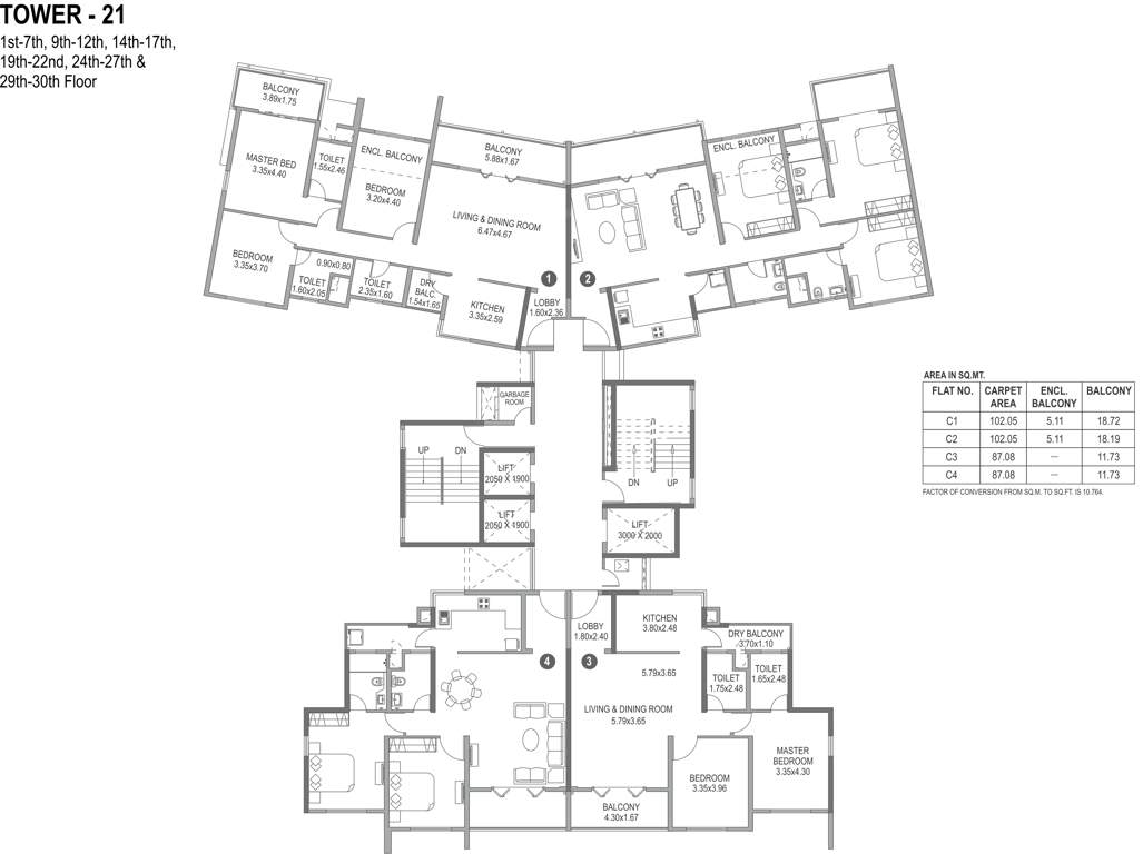 blue ridge Images for Cluster Plan of Paranjape Blue Ridge