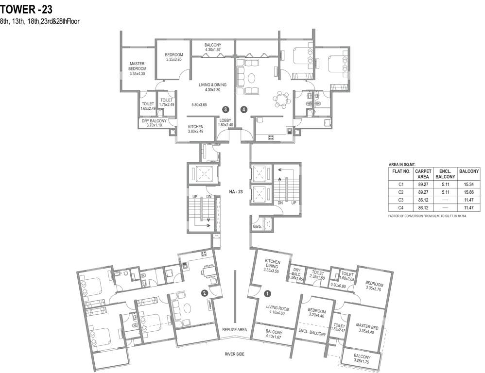 blue ridge Images for Cluster Plan of Paranjape Blue Ridge