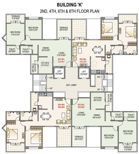 Images for Cluster Plan of Paranjape Yuthika Images for Cluster Plan of Paranjape Yuthika