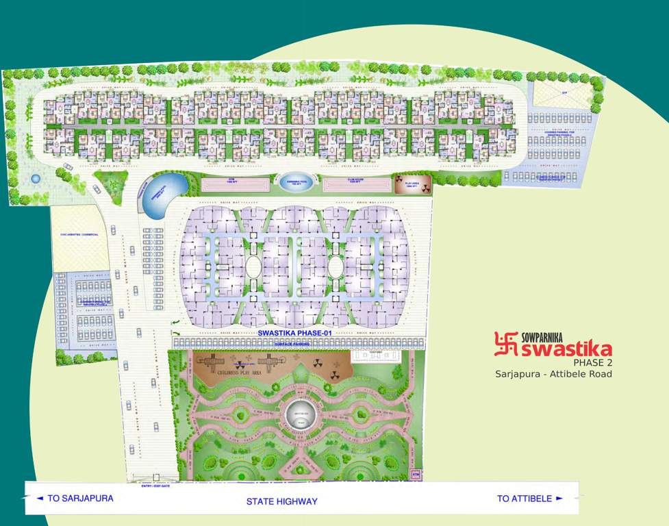  swastika phase 2 Images for Layout Plan of Sowparnika Swastika