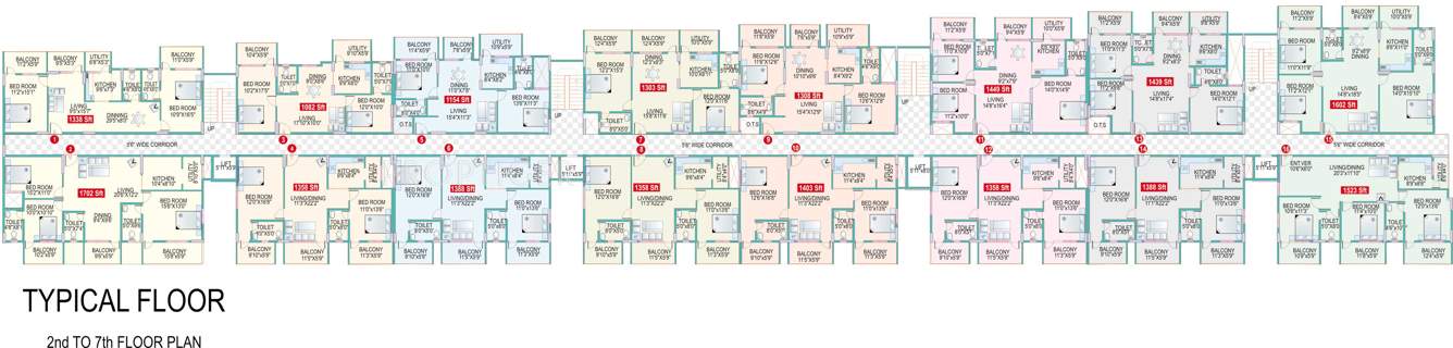  chalet Images for Cluster Plan of Mahaveer Chalet