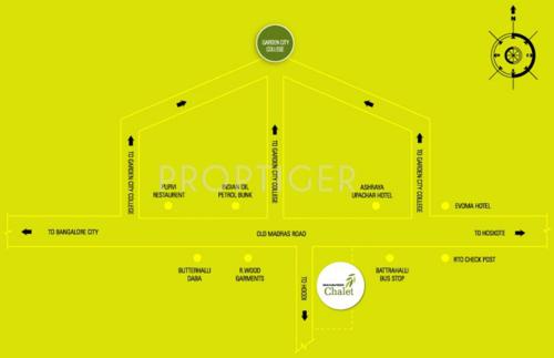  chalet Images for Location Plan of Mahaveer Chalet